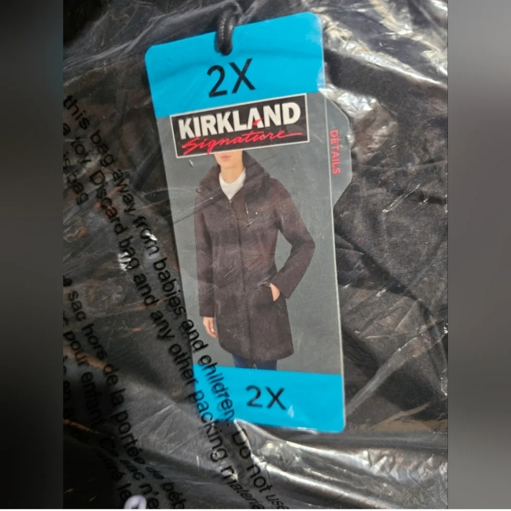 Kirkland Signature Ladies 3-In-1 Parka, Black (2X) - Picture 6 of 6